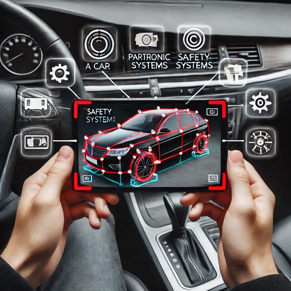 Parkavimo ir vaizdo sistemos automobilyje