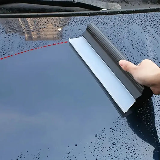 Švelnus silikoninis automobilio valymo grandiklis – nesubraižantis langų valymo įrankis